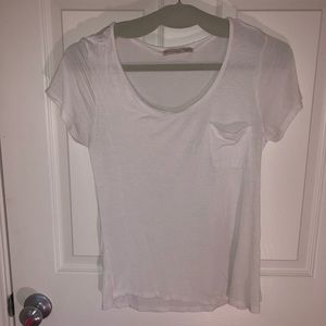 Plain White Tee (S/M)